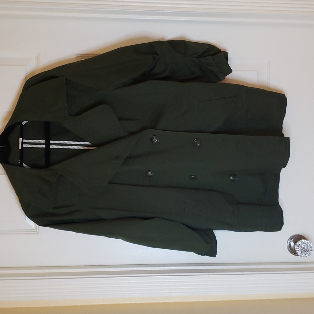 CAbii Olive Green Jacket. Size L